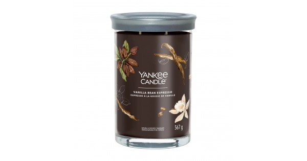 Yankee Candle Lumanare Parfumata Pahar Mare Signature Vanilla Bean Espresso