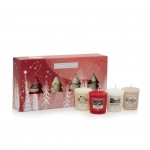 Yankee Candle Holiday Bright Lights Set Cadou 4 Lumanari Votive