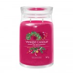 Yankee Candle Lumanare Parfumata Borcan Mare Signature Sparkling Winterberry