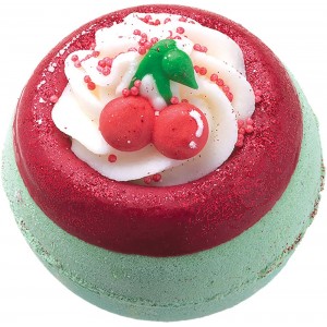 Bomba de baie efervescenta Cherry on Top, Bomb Cosmetics 160g Bomba de baie efervescenta Cherry on Top, Bomb Cosmetics 160g