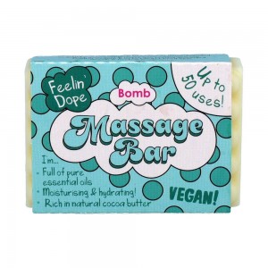 Unt solid pentru masaj Feelin' Dope 55g, Bomb Cosmetics Unt solid pentru masaj Feelin' Dope 55g, Bomb Cosmetics