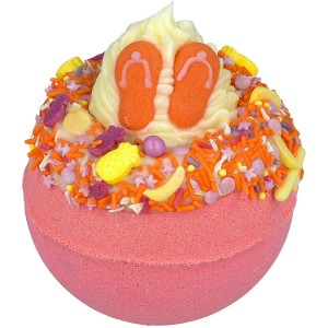 Bomba de baie efervescenta Girls Just Wanna Have Sun, Bomb Cosmetics 160g  Bomba de baie efervescenta Girls Just Wanna Have Sun, Bomb Cosmetics 160g