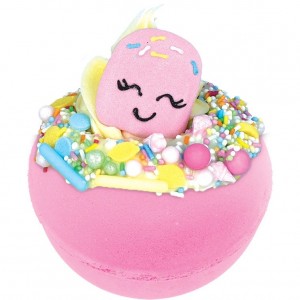 Bomba de baie efervescenta Ice Dream, Bomb Cosmetics 160g  Bomba de baie efervescenta Ice Dream, Bomb Cosmetics 160g