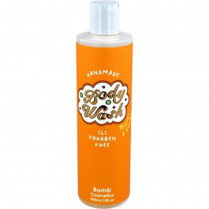 Gel de dus cu uleiuri esentiale de grapefruit si portocala, Mango & Vanilla 300ml, Bomb Cosmetics Gel de dus cu uleiuri esentiale de grapefruit si portocala, Mango & Vanilla 300ml, Bomb Cosmetics