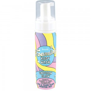 Gel de dus spuma Unicorn Glow 250ml, Bomb Cosmetics Gel de dus spuma Unicorn Glow 250ml, Bomb Cosmetics