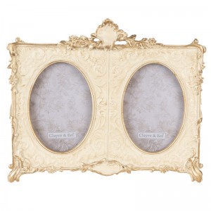 Rama foto "William" (2x) 18x2x15 cm / 6x9 cm, Clayre&Eef Rama foto "William" (2x) 18x2x15 cm / 6x9 cm, Clayre&Eef