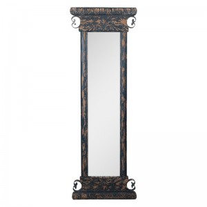 Oglinda "Antique Blue" albastru marin 45x131 cm, Clayre & Eef Oglinda "Antique Blue" albastru marin 45x131 cm, Clayre & Eef