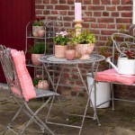 Set mobilier gradina/terasa, masuta si 2 scaune, French Style, Clayre & Eef