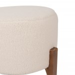 Taburet "Beige Pouf" Ø 45x45 cm, Clayre & Eef