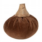 Decoratiune "Brown Pumpkin" Ø 9x8 cm, Clayre&Eef