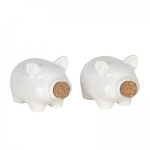 Set solnita si pipernita "Little Pigs", Clayre & Eef Set solnita si pipernita "Little Pigs", Clayre & Eef