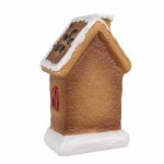 Decoratiune Casuta de turta dulce "Gingerbread House" 9x7x15 cm, Clayre&Eef