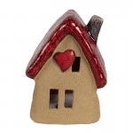 Decoratiune Casuta "Cozy Cottage" 10x8x13 cm, Clayre&Eef