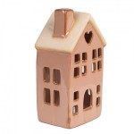 Casuta decorativa cu LED "Winter House" 8x6x15 cm, Clayre&Eef