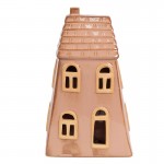 Casuta decorativa cu LED "Winter House" 10x6x16 cm, Clayre&Eef