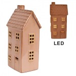 Casuta decorativa cu LED "Winter House" 8x6x17 cm, Clayre&Eef