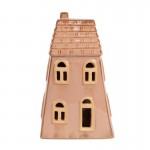 Casuta decorativa cu LED "Winter House" 10x6x16 cm, Clayre&Eef