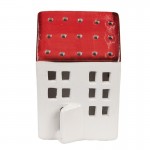 Casuta decorativa "Red Roof" 8x7x12 cm, Clayre&Eef