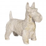 Decoratiune statueta "Terrier" 26x14x27 cm, Clayre&Eef