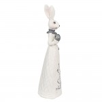 Decoratiune "Royal Lady Rabbit" 10x9x30cm,Clayre&Eef