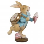 Decoratiune Paste "Funny Bunny" 10x6x14cm, Clayre&Eef