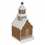 Decoratiune cu LED "Gingerbread House" 8x7x15 cm, Clayre&Eef