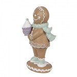 Decoratiune de Craciun "Jolly Cookie" 6x4x11 cm, Clayre&Eef