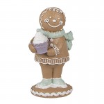 Decoratiune de Craciun "Jolly Cookie" 6x4x11 cm, Clayre&Eef