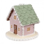 Decoratiune Casuta de turta dulce "Gingerbread House" 13x13x12 cm, Clayre&Eef