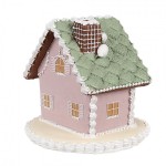 Decoratiune Casuta de turta dulce "Gingerbread House" 13x13x12 cm, Clayre&Eef