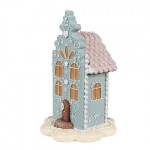 Decoratiune Casuta de turta dulce "Gingerbread House" 13x13x20 cm, Clayre&Eef