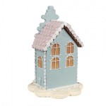 Decoratiune Casuta de turta dulce "Gingerbread House" 13x13x20 cm, Clayre&Eef