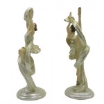 Figurina decorativa "Ballerina" (2x) 9x6x18 cm, Clayre & Eef