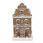 Decoratiune cu LED "Gingerbread House" 12x10x21 cm, Clayre&Eef