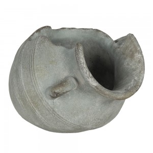 Vas decorativ din piatra 23x18x16 cm, Clayre & Eef Vas decorativ din piatra 23x18x16 cm, Clayre & Eef