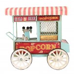 Pusculita decorativa Masina de Popcorn in miniatura 24x15x24 cm, Clayre & Eef