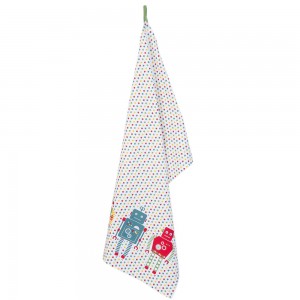 Prosop de bucatarie "Bleep Beep" 50x85 cm, Clayre & Eef Prosop de bucatarie "Bleep Beep" 50x85 cm, Clayre & Eef
