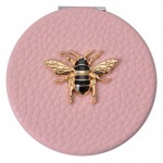 Oglinda pentru poseta "Pink Bee" Ø 6 cm, Clayre & Eef