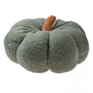 Perna decorativa "Green Pumpkin" Ø 28x18 cm, Clayre&Eef Perna decorativa "Green Pumpkin" Ø 28x18 cm, Clayre&Eef