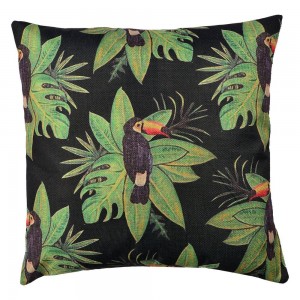 Fata de perna "Toucan" 43x43 cm, Clayre & Eef Fata de perna "Toucan" 43x43 cm, Clayre & Eef