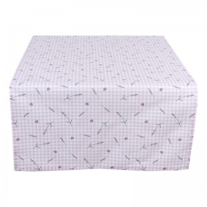 Napron/ traversa de masa "Lavender Garden" 50*140 cm, Clayre & Eef Napron/ traversa de masa "Lavender Garden" 50*140 cm, Clayre & Eef