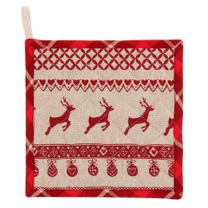 Craciun Servet termic "Nordic Christmas" 20x20 cm, Clayre & Eef Craciun Servet termic "Nordic Christmas" 20x20 cm, Clayre & Eef