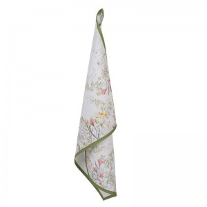 Prosop de bucatarie bumbac 50x70 cm "Wildflower Fields", Clayre & Eef