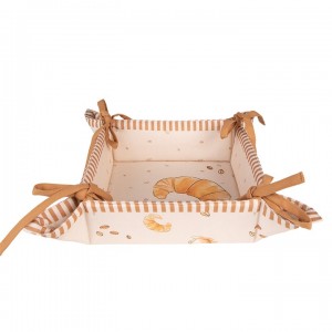 Cos de paine "Your Favourite Breakfast" 35x35 cm, Clayre&Eef Cos de paine "Your Favourite Breakfast" 35x35 cm, Clayre&Eef