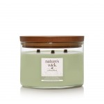Lumanare parfumata Sage & White Pepper 433g cu 3 fitiluri, Nature's Wick