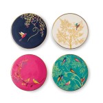 PIMPERNEL Sara Miller Set 4 Coasters Ø 10 cm