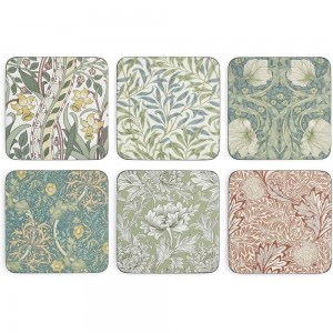 Pimpernel MORRIS & CO Set 6 Coasters 10.5 x 10.5cm Pimpernel MORRIS & CO Set 6 Coasters 10.5 x 10.5cm