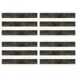 PIMPERNEL Mono Stripe Set 4 Placemats Large 40.10 x 29.80cm