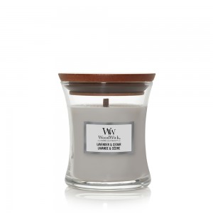 Lumanare Parfumata Borcan Mic Lavender&Cedar, WoodWick®