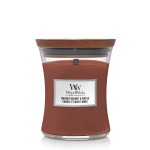 Lumanare Parfumata Borcan Mediu Smoked Walnut & Maple, WoodWick®